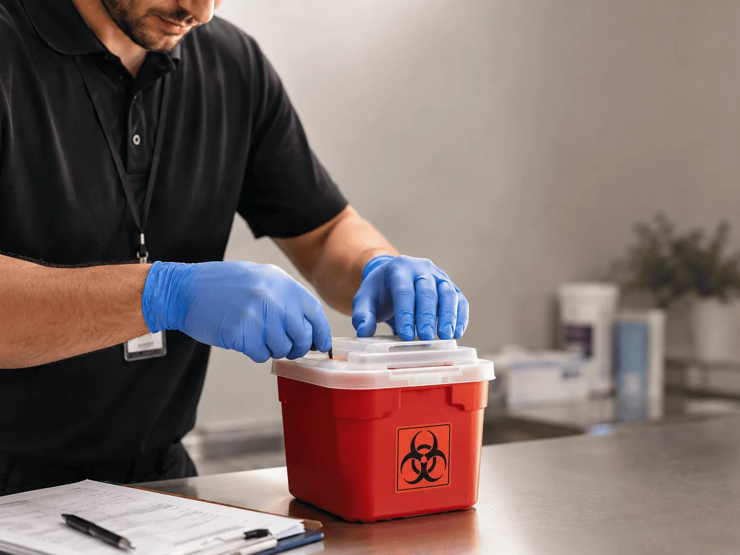 Why choose Sharps Waste Disposal in Mccurtain, OK
